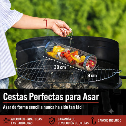 BBQMaster™ | Asa verduras como un profesional, sin que se caiga nada.