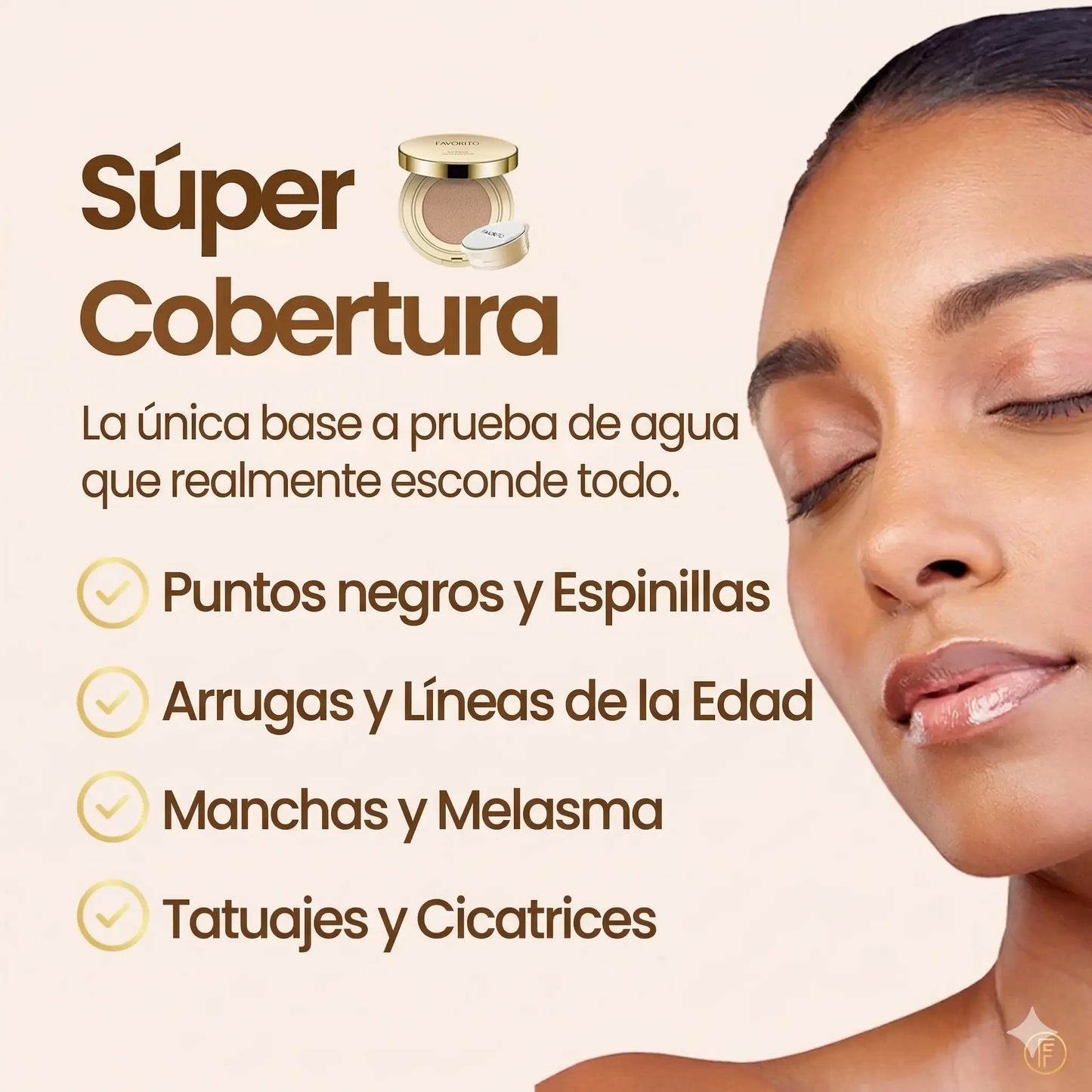 Base de maquillaje profesional BioAqua™ [Compra 1 y llévate 2]