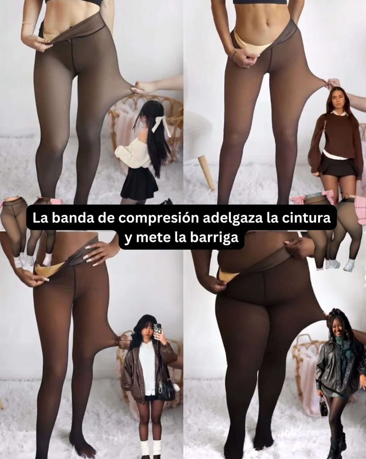 Leggings mágicos – forrados de felpa