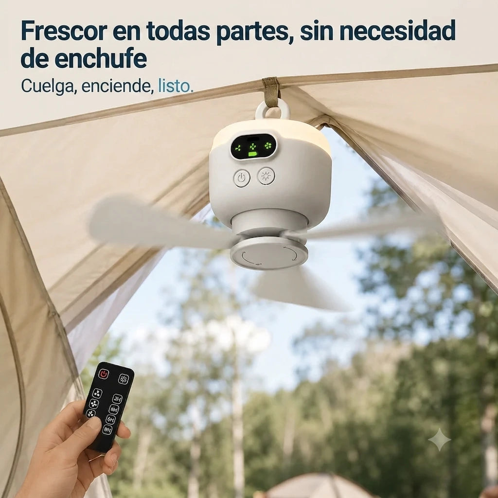 BrisaNocturna™ | Por fin podrás dormir fresco, sin importar el calor que haga.