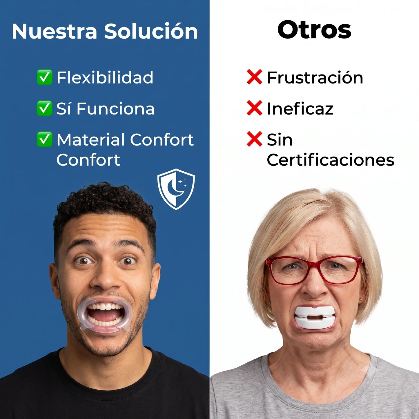 Dispositivo Nocturno para un Sueño Silencioso - Talla Única