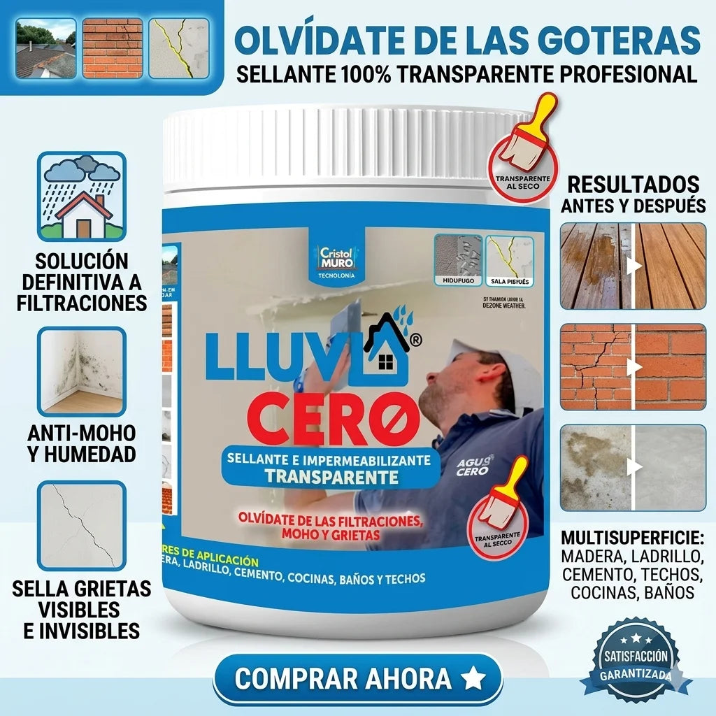Sellador Impermeable Invisible: Protección Total por 10 Años