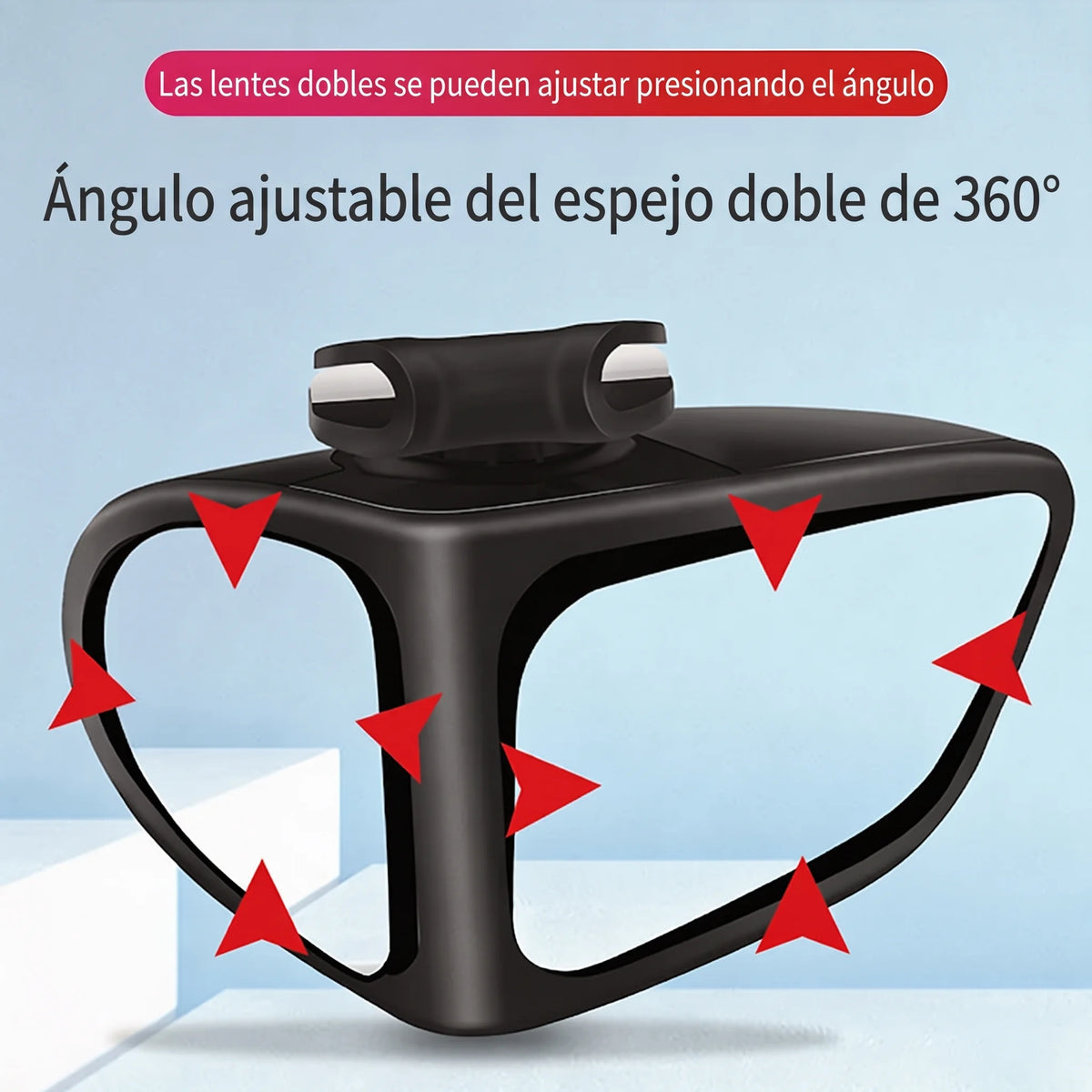 Elimina los puntos ciegos: cambios de carril más seguros.