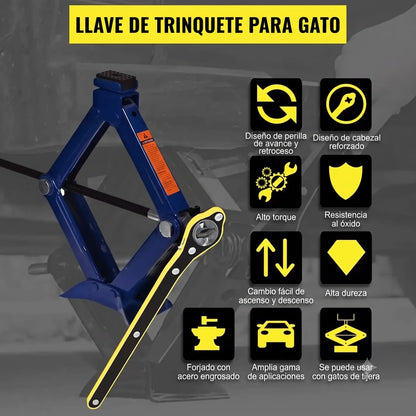Llave universal para gato de coche