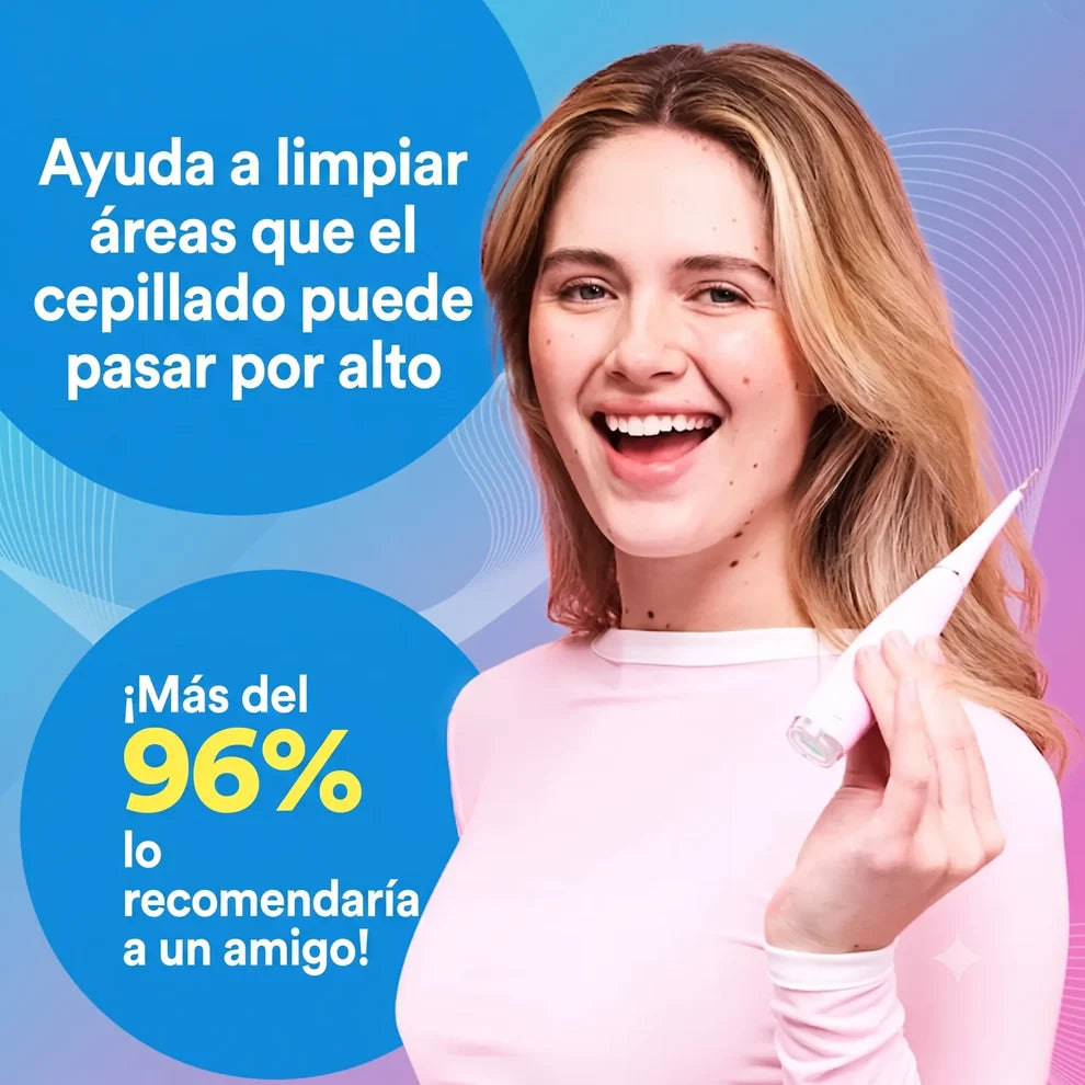 Recupera una sonrisa sin manchas — sin ir al dentista
