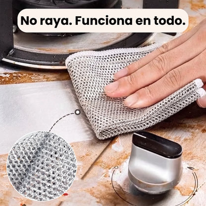 LimpiaFacil | Resistente y sin arañazos para cualquier tarea de limpieza | COMPRA 5 Y LLÉVATE 10 GRATIS