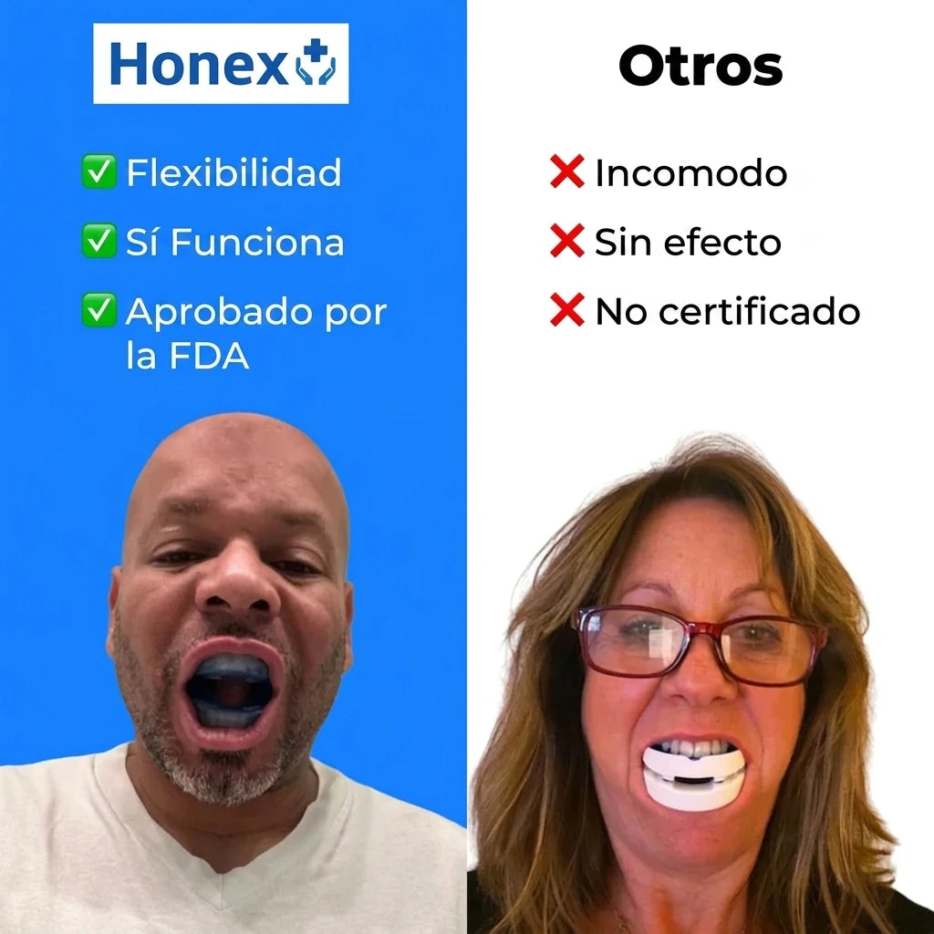 Boquilla antironquidos silenciosa de tamaño universal