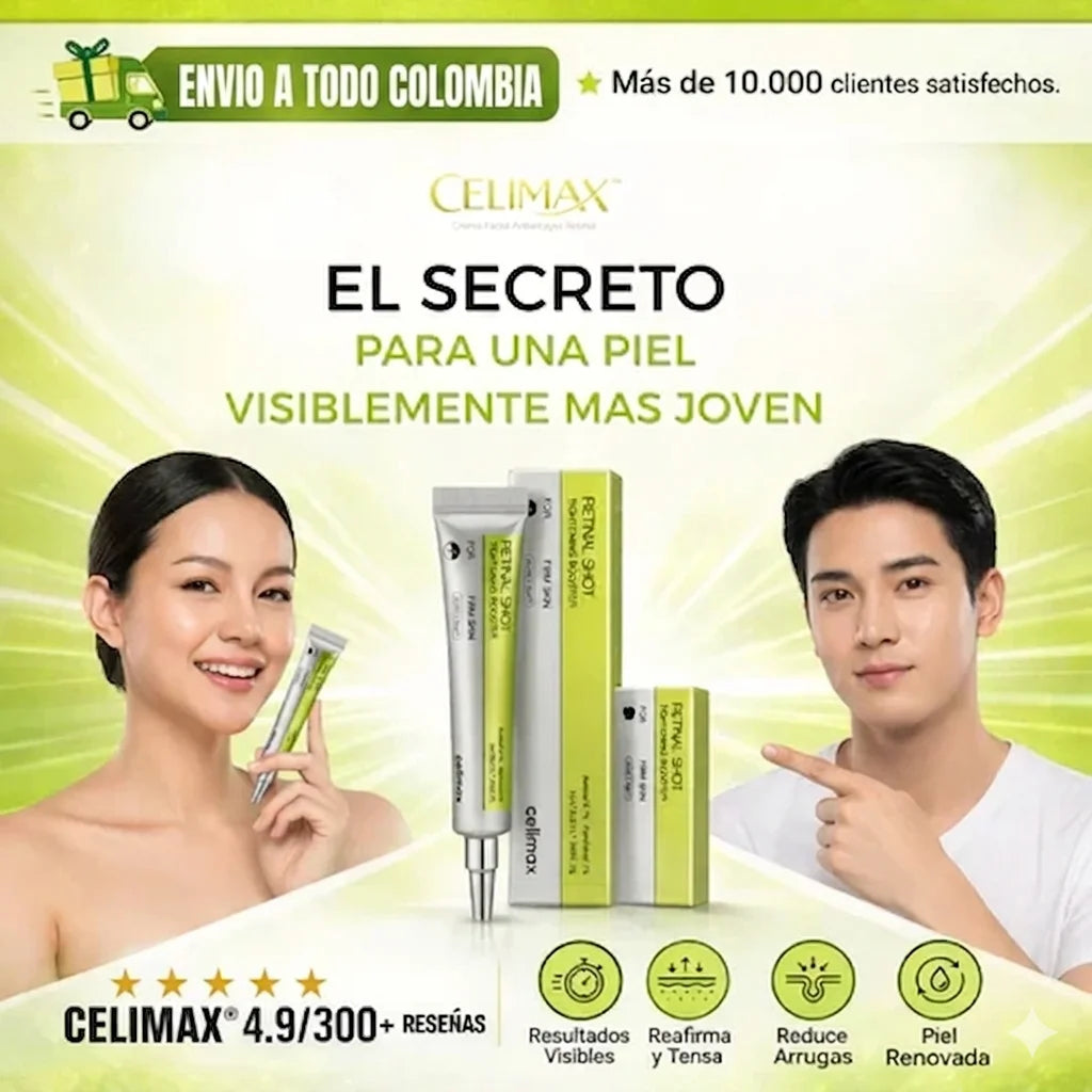CELIMAX™ Retinal Shot Coreano, Corrección Visible de Arrugas