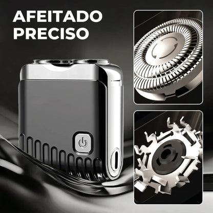Miniafeitadora eléctrica para hombre | Regalo perfecto - ¡Consigue tu afeitado perfecto!