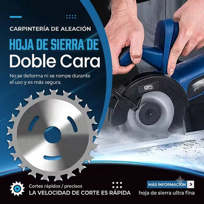 Pack de 4 Discos de Doble Cara: Cortes Limpios y Sin Esfuerzo