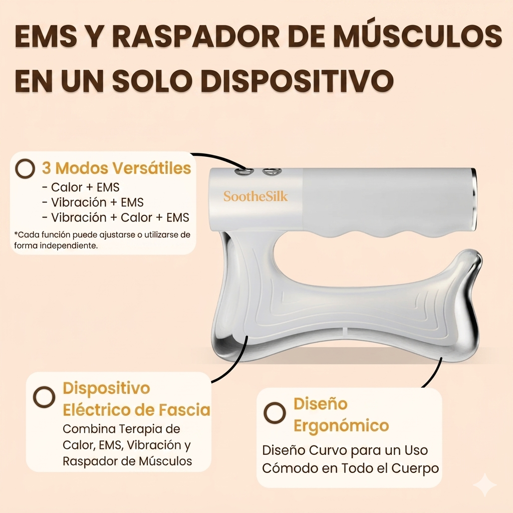 Dispositivo de contorno corporal completo SootheSilk SculptWave