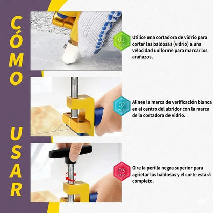 Cortadora de azulejos multifuncional, una nueva forma de perfeccionar el corte.