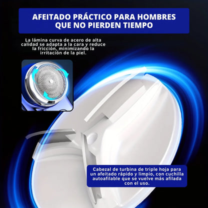 Mini Afeitadora Portatil - Elegante y Atractivo a toda hora y en cualquier lugar