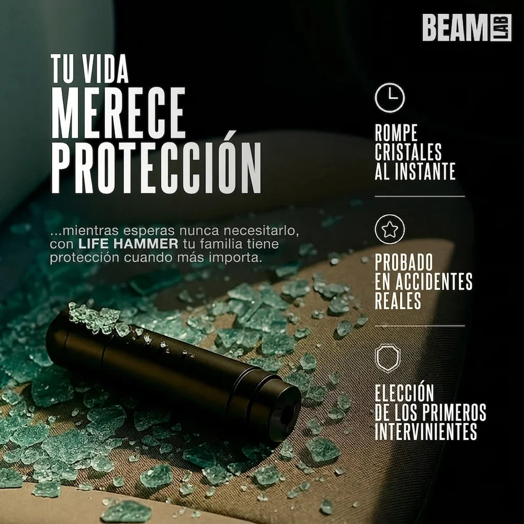 Martillo de seguridad | Herramienta de escape de emergencia para automóviles