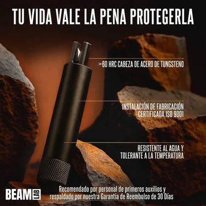 Martillo de seguridad | Herramienta de escape de emergencia para automóviles
