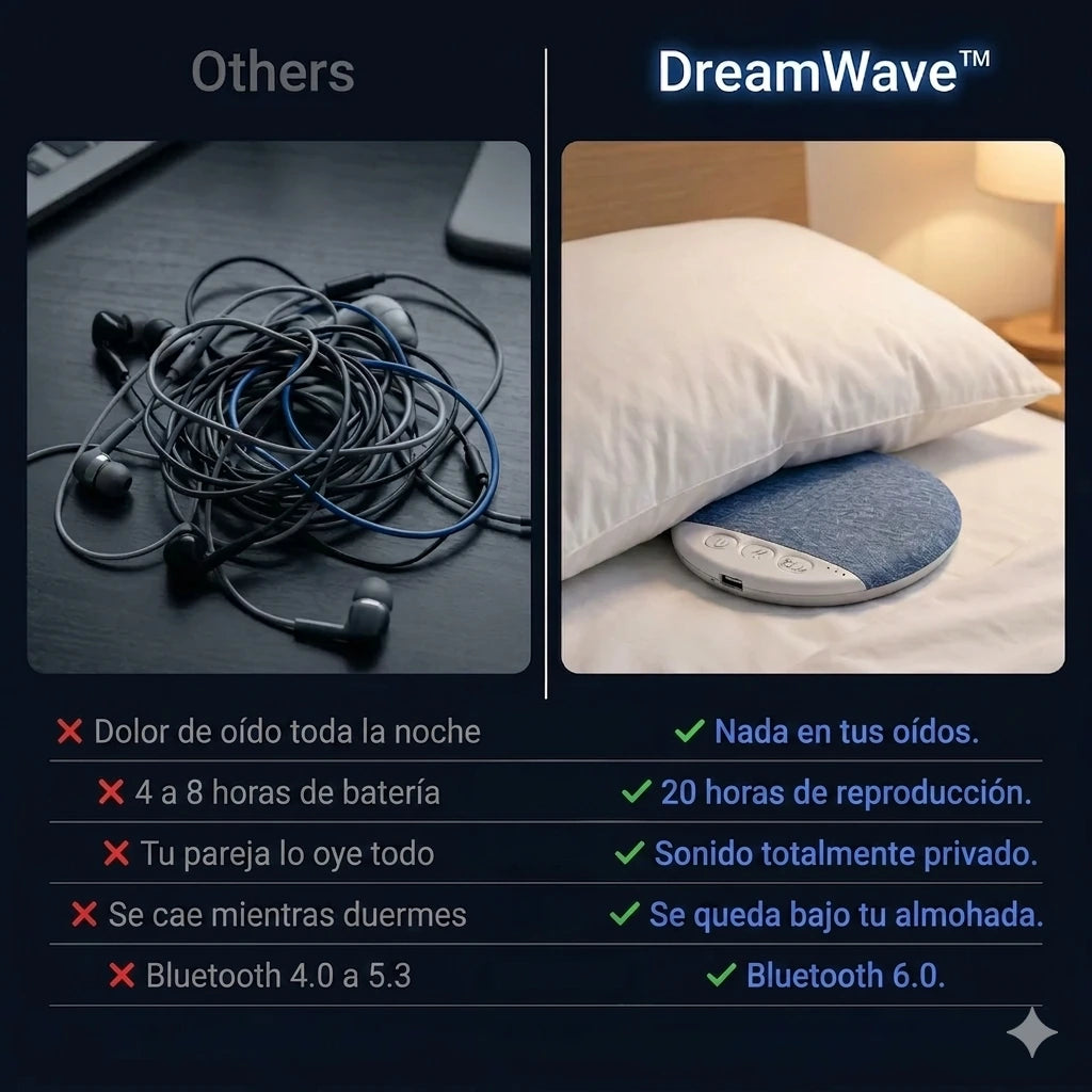 Altavoz de almohada DreamWave™