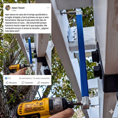 Llave Extensión Universal 3 en 1 con Adaptadores para espacios dificiles