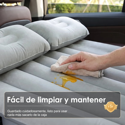 Colchón de aire inflable para coche, cama de viaje
