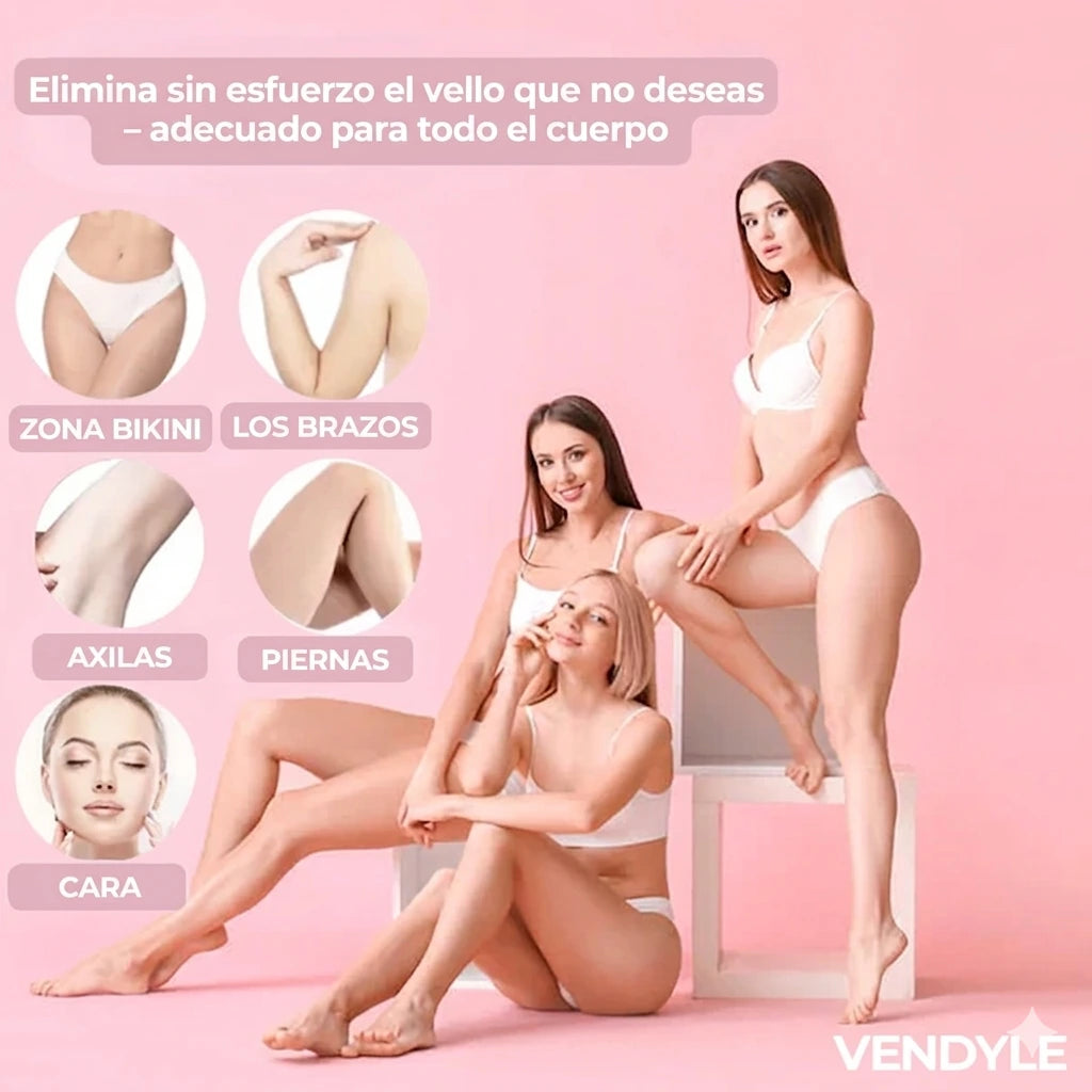 Depiladora corporal femenina Vendyle™ 2 en 1
