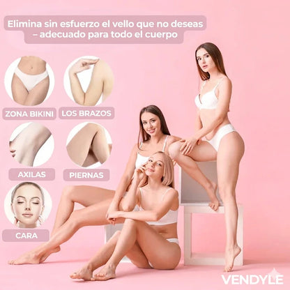 Depiladora corporal femenina Vendyle™ 2 en 1