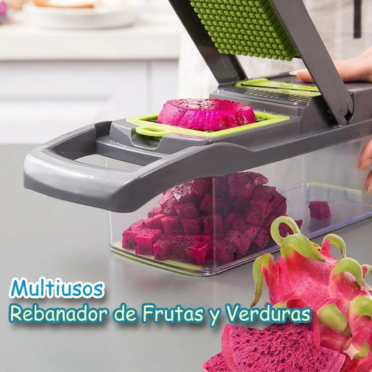 Cortador multifuncional de frutas y verduras
