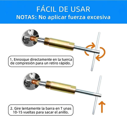 Herramienta extractora de manguitos de compresión: extracción rápida y sencilla