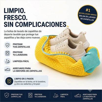 LavaZapas™ – La solución para tus zapatos en la lavadora.