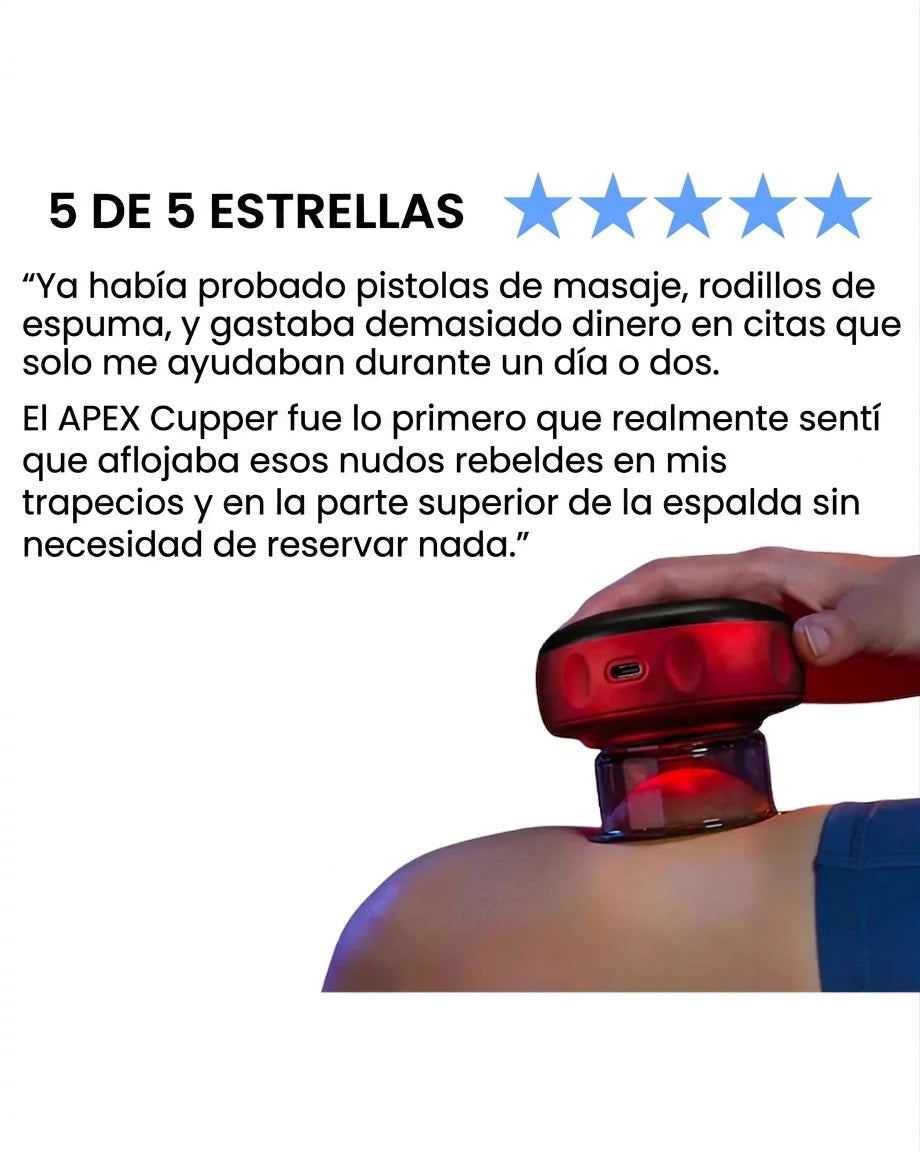 Dile Adiós al Dolor Muscular con el Nuevo Masajeador de Ventosas 4 en 1 + ¡Aceite de Masaje de Regalo!