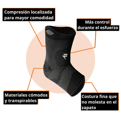Soportes de compresión para tobillo V3 (2 unidades)