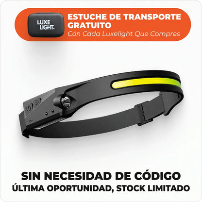 Linterna frontal LED LuxeLight™