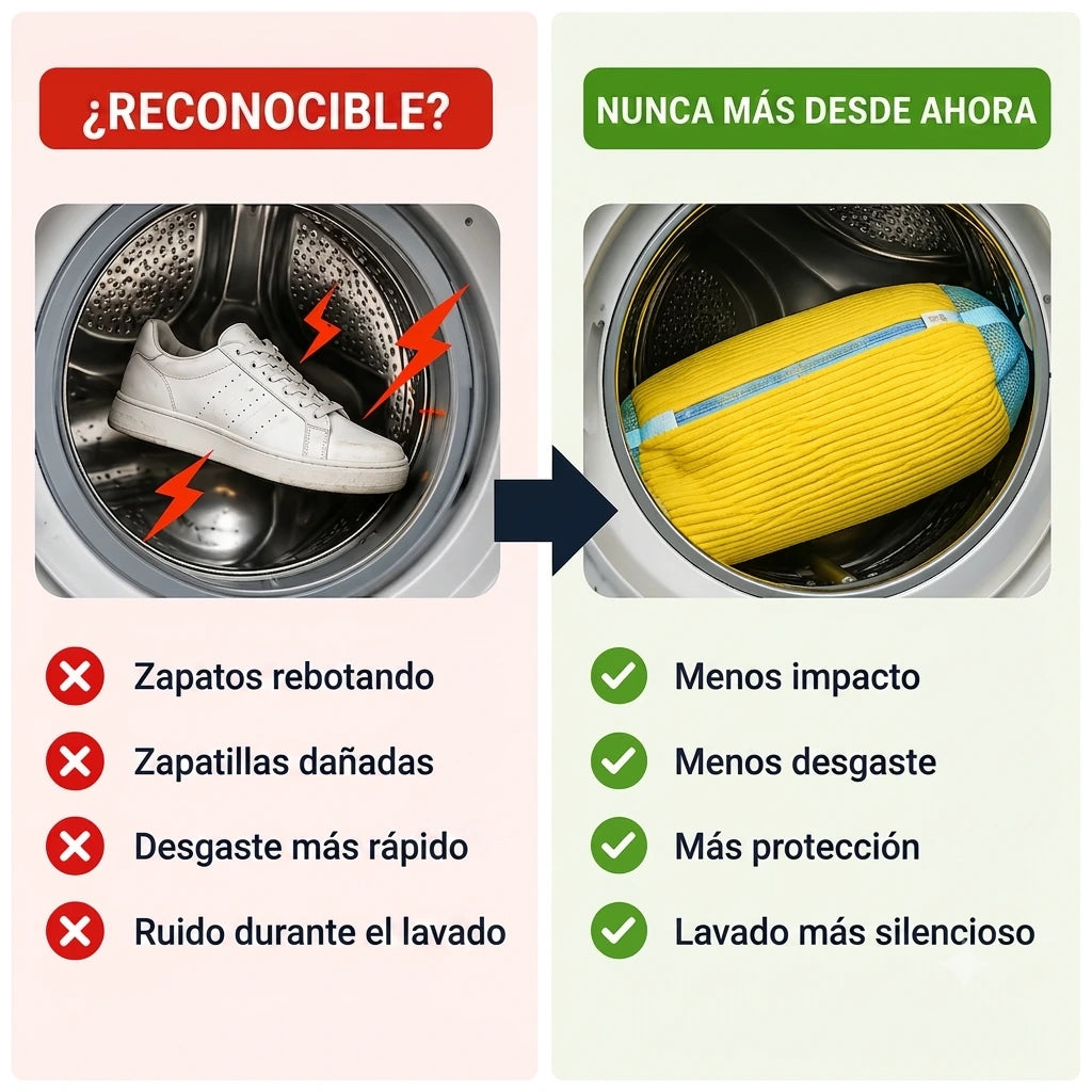 LavaZapas™ – La solución para tus zapatos en la lavadora.