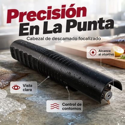 Herramienta eléctrica impermeable para descamar pescado
