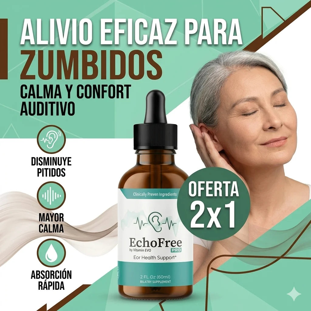 2x1 Echofree solución a tus oídos
