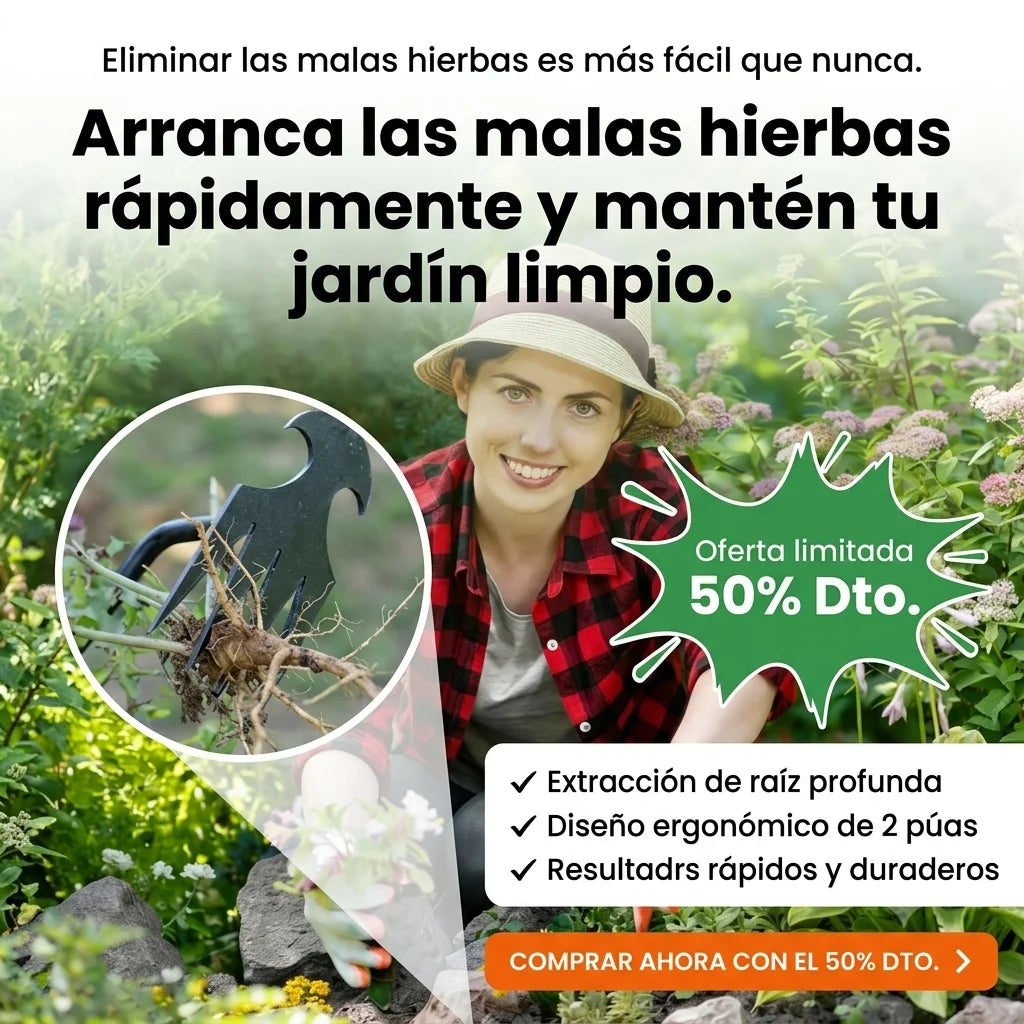 Deshierbador Multiusos de Acero Reforzado