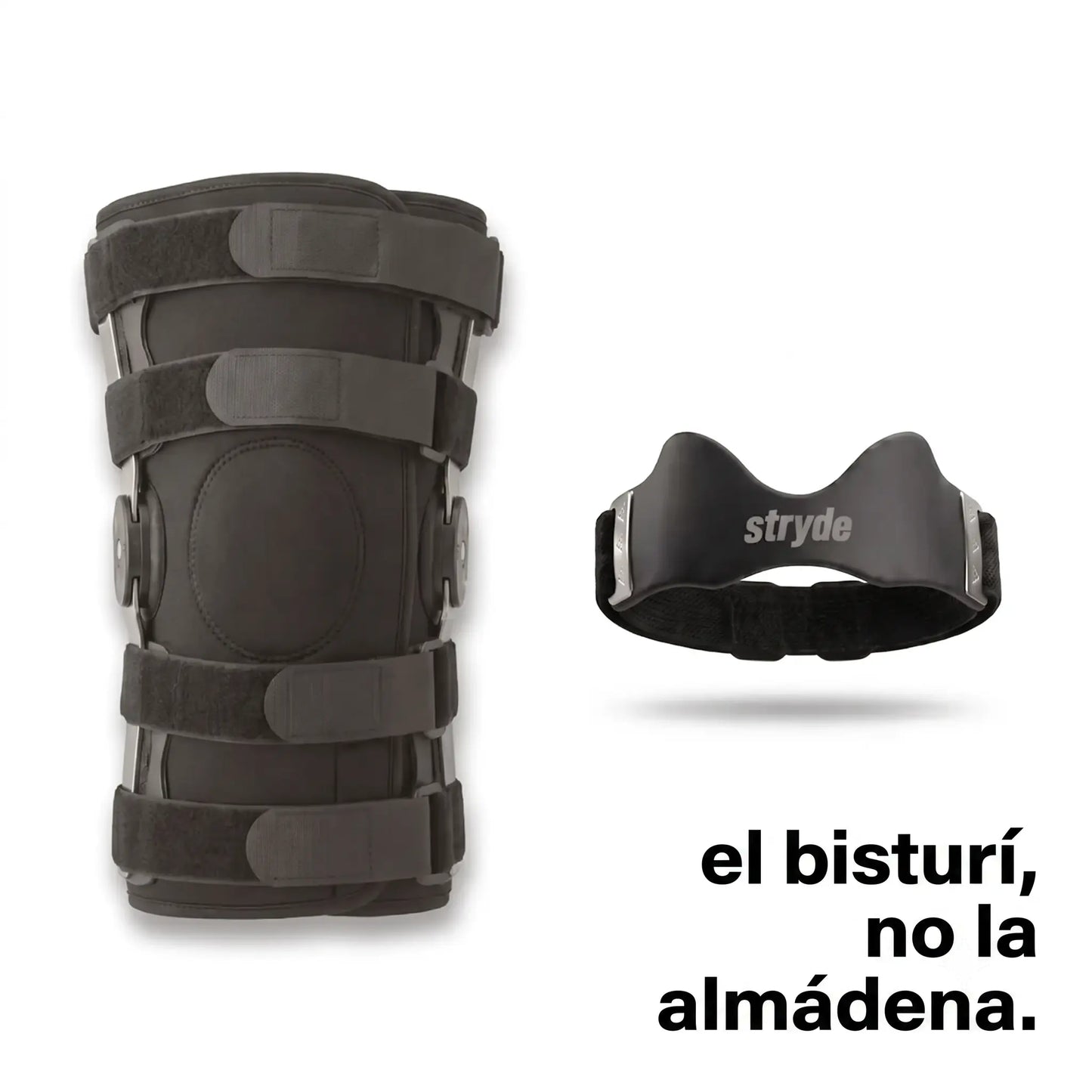 Cinta rotuliana de presión focalizada Stryde