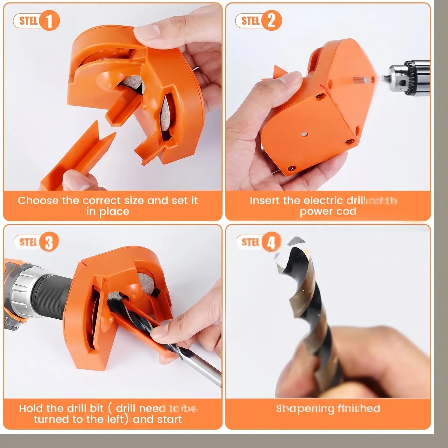 SharpEdge Pro™ - Afilador de brocas profesional