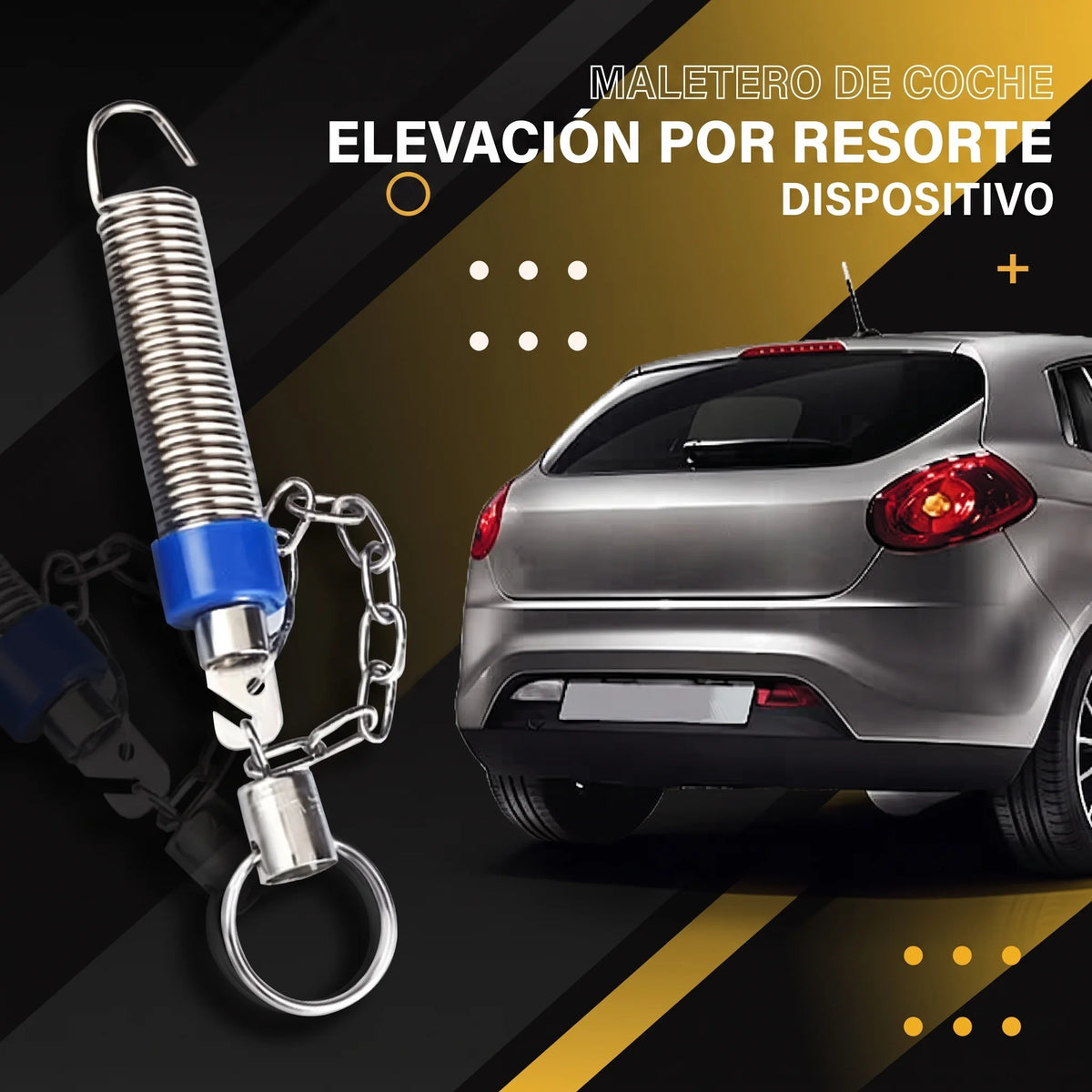 Elevador automático de muelles para maletero: asistencia para la apertura del maletero sin usar las manos