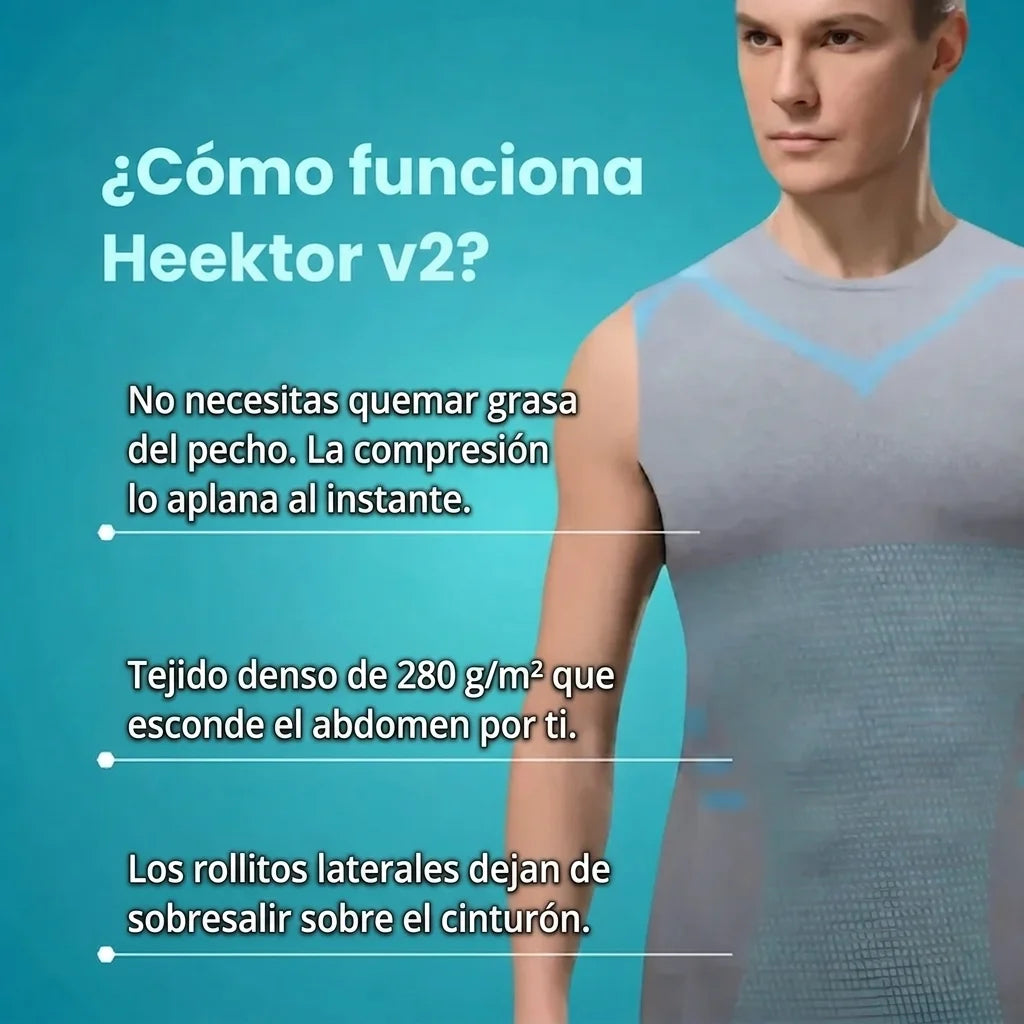 Heektor™ V2 | Siente el poder de la autoconfianza, la energía y el control sobre tu figura.