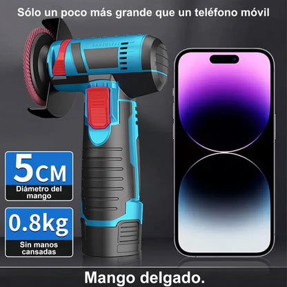 Minipulidora Angular: alta eficiencia, ligero y multiusos