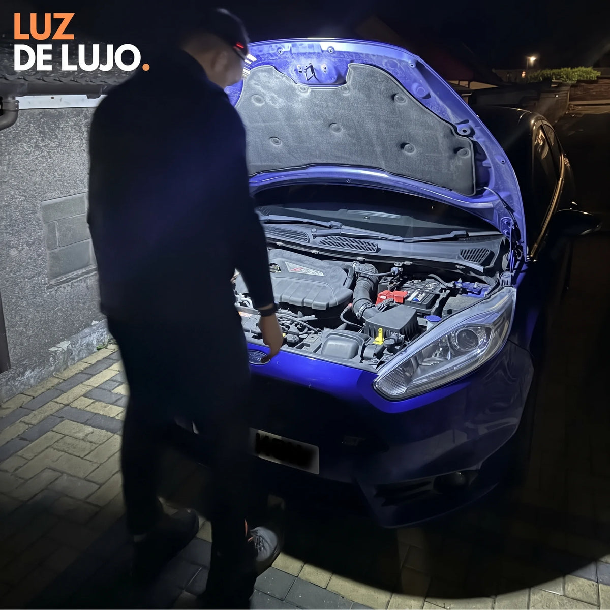 Linterna frontal LED LuxeLight™