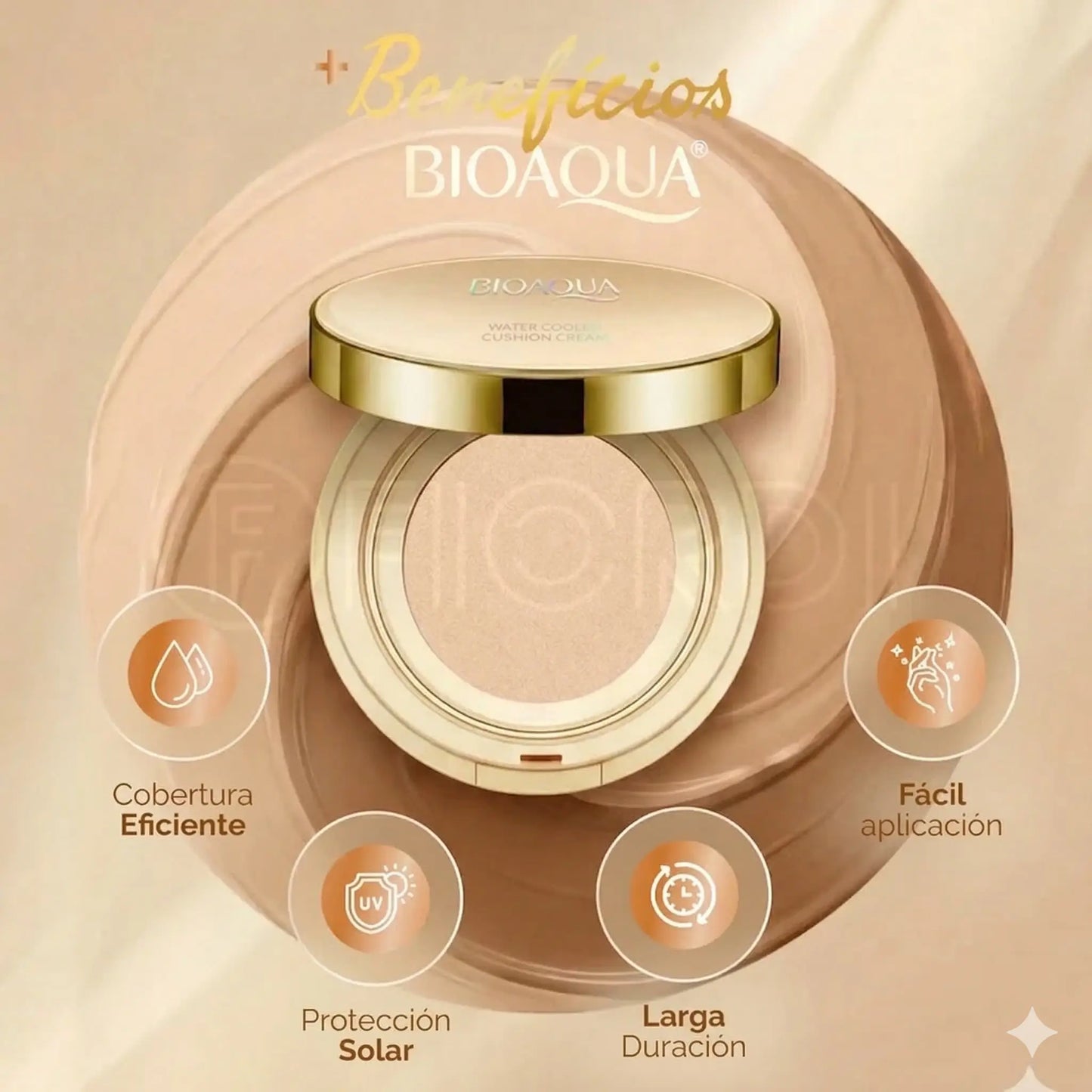 Base de maquillaje profesional BioAqua™ [Compra 1 y llévate 2]