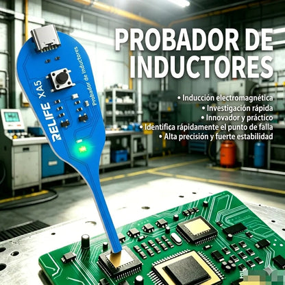 Probador de inductores electromagnéticos en circuito