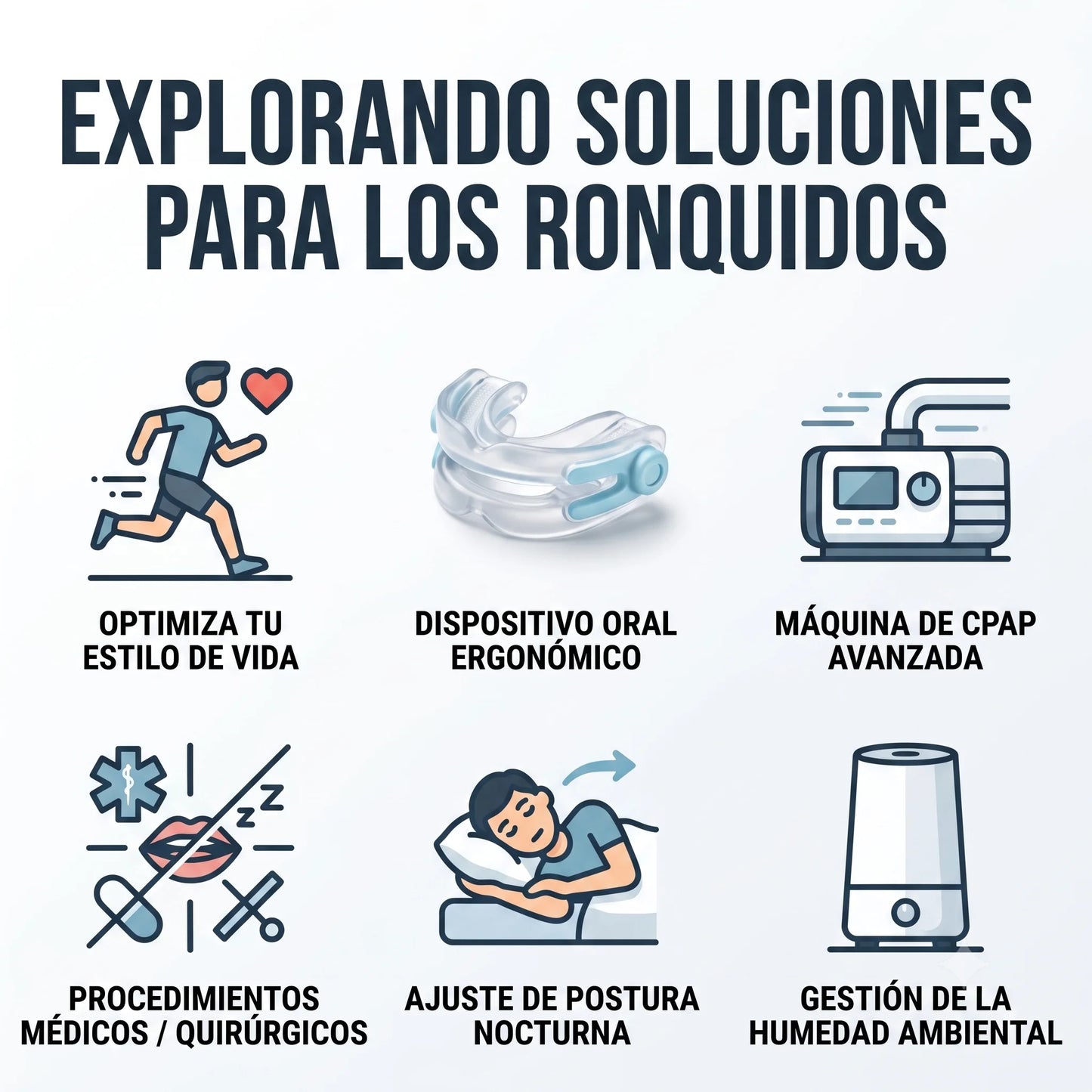 Dispositivo Nocturno para un Sueño Silencioso - Talla Única