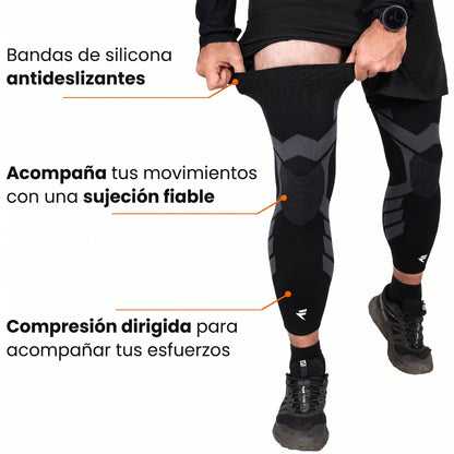 Soporte de compresión V2 para rodillas y piernas