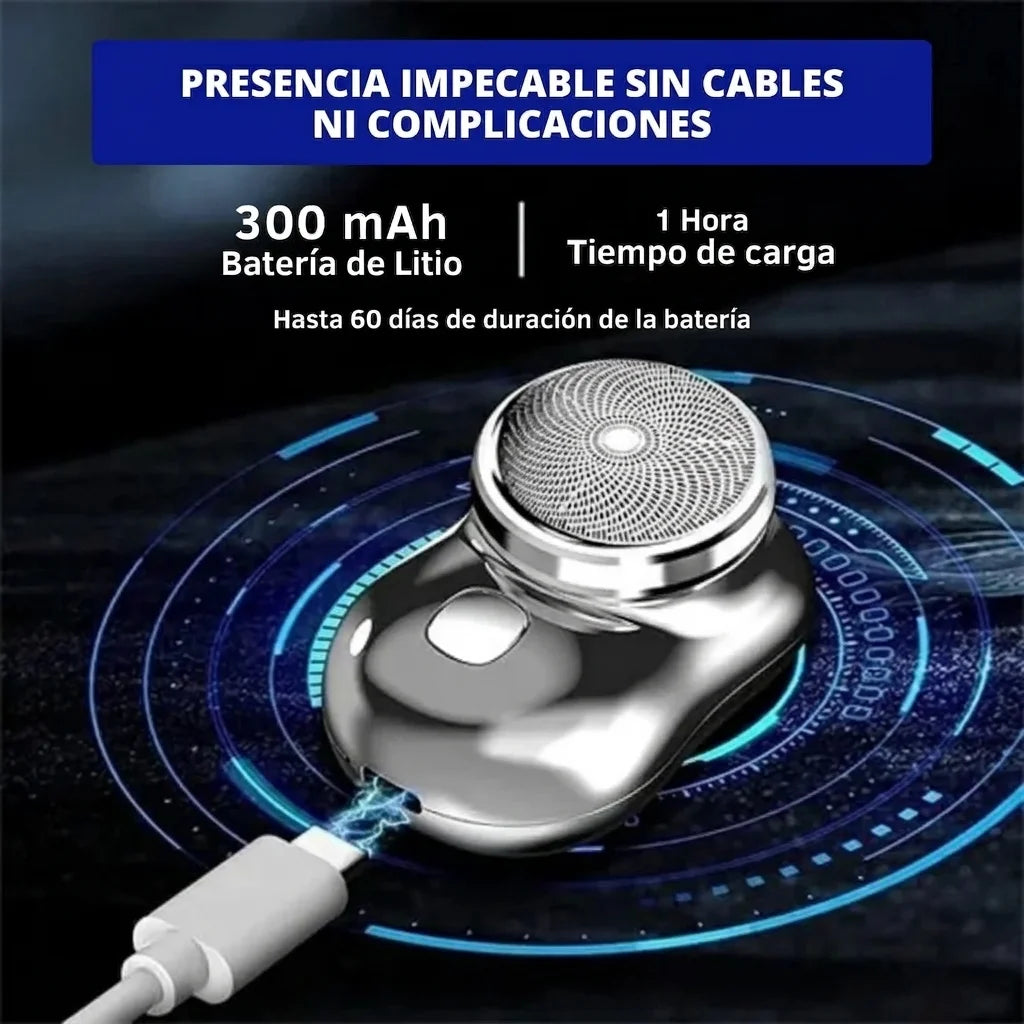 Mini Afeitadora Portatil - Elegante y Atractivo a toda hora y en cualquier lugar