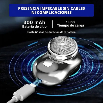 Mini Afeitadora Portatil - Elegante y Atractivo a toda hora y en cualquier lugar