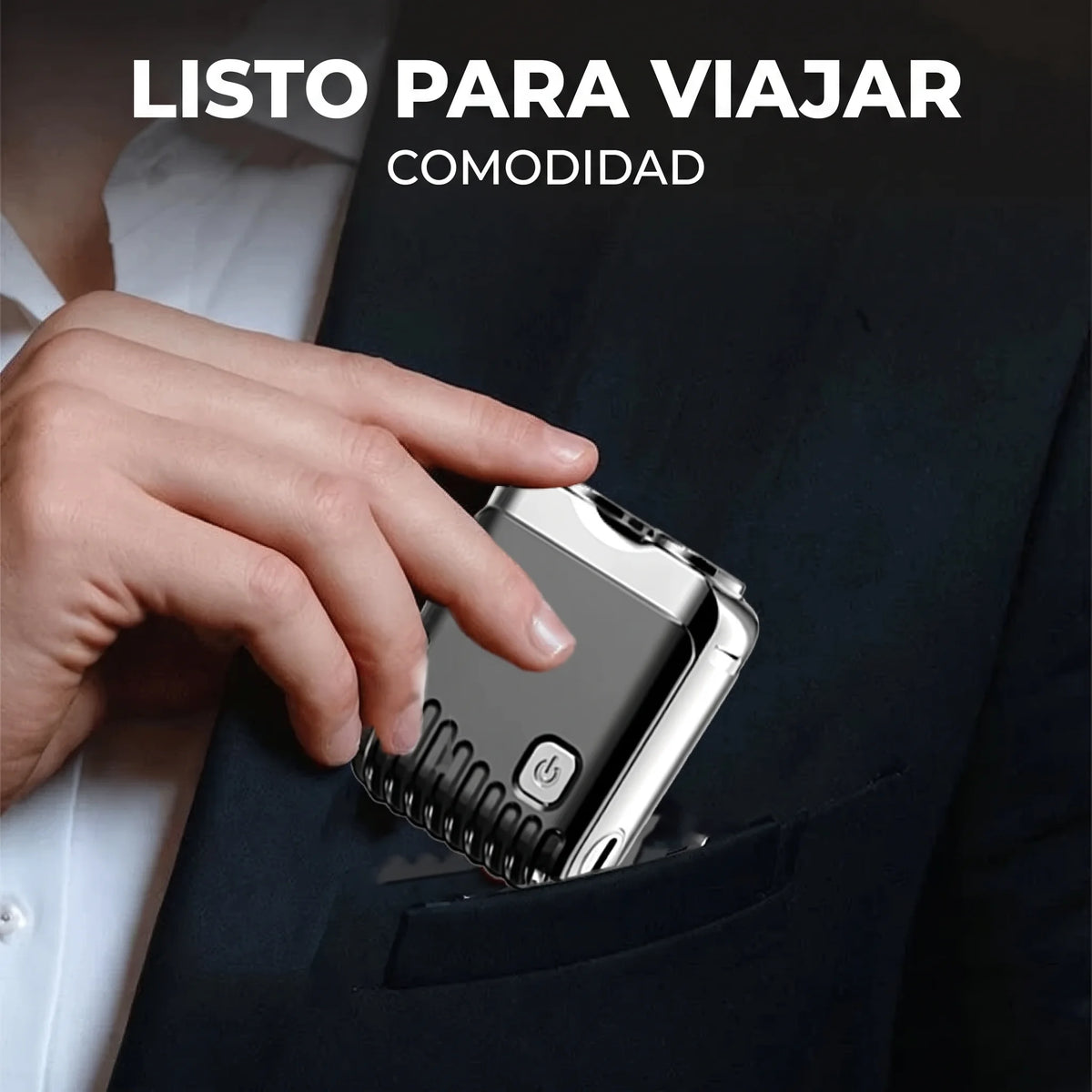 Miniafeitadora eléctrica para hombre | Regalo perfecto - ¡Consigue tu afeitado perfecto!