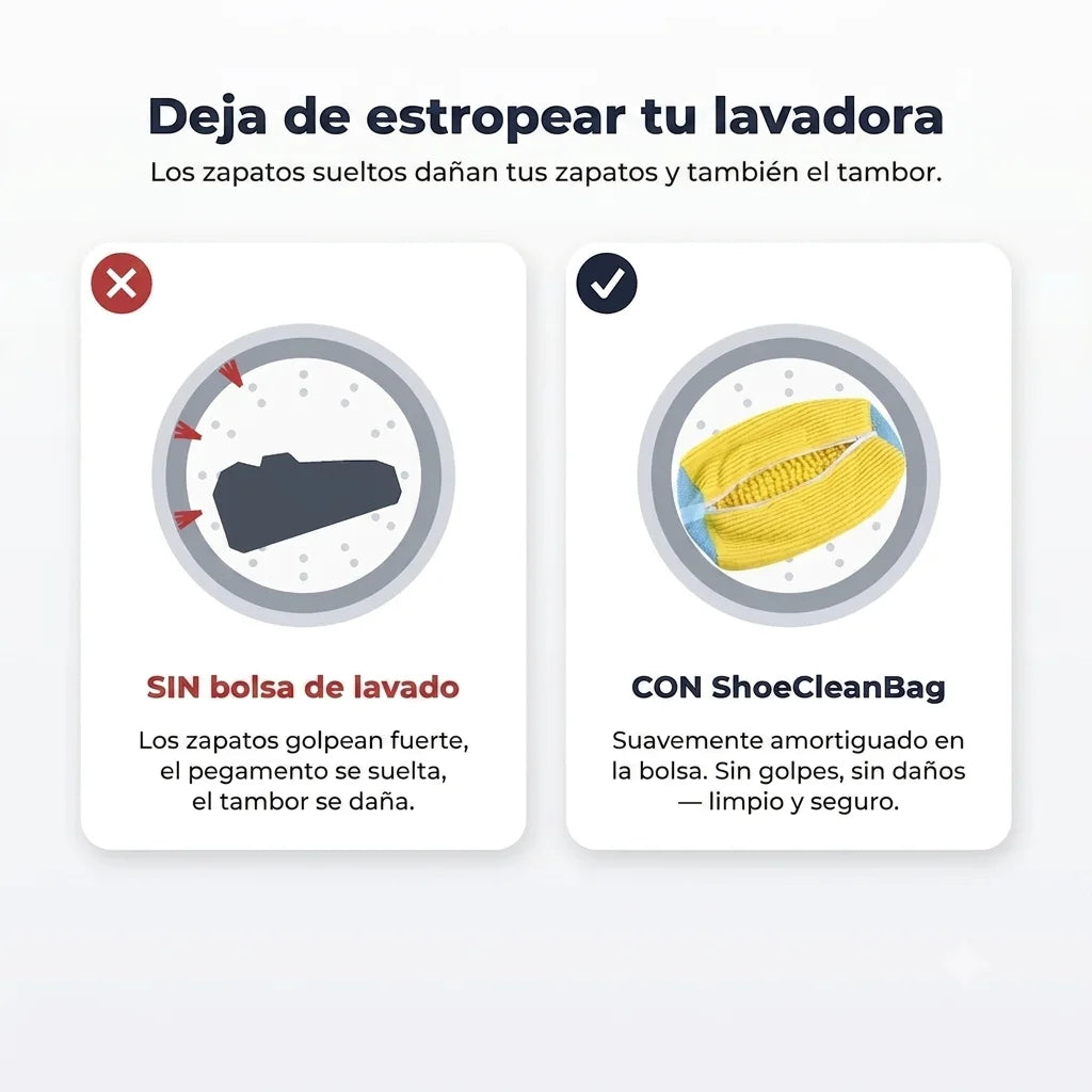 LavaZapas™ – La solución para tus zapatos en la lavadora.