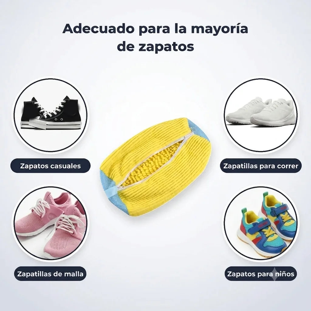 LavaZapas™ – La solución para tus zapatos en la lavadora.