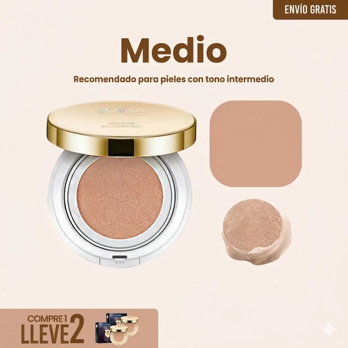 Base de maquillaje profesional BioAqua™ [Compra 1 y llévate 2]